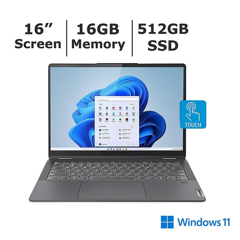 Windowsノート本体 Lenovo Ideapad Fled 5 X360 2in1 16/512GB Amazon.com: Lenovo IdeaPad Flex 5 16